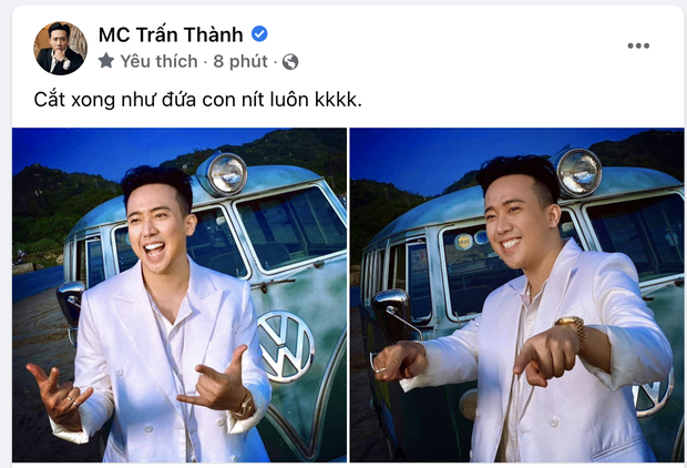 Trấn Thành  thay đổi diện mạo 180 độ, còn nói 1 câu như muốn dằn mặt antifan chê bai ngoại hình