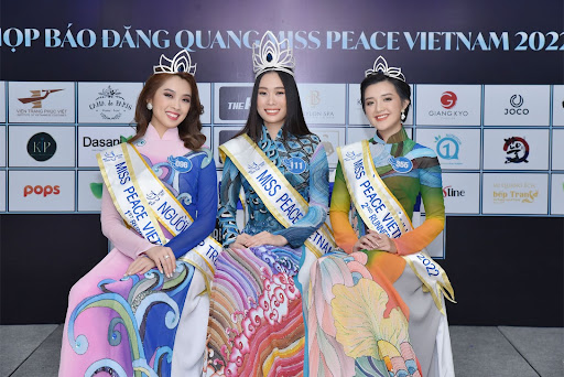 Top 3 Hoa hậu Miss Peace Vietnam 2022 đăng quang